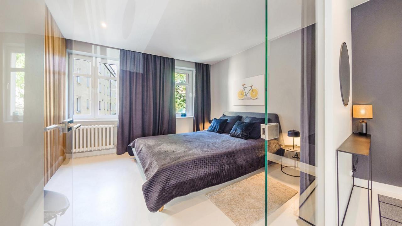Appartamento Bau Harmony Luksus 5 Minut Do Plazy Sopot Esterno foto